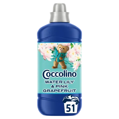 Coccolino Perfume & Care Water Lily & Pink Grapefruit öblítőkoncentrátum 51 mosás 1275 ml termékhez kapcsolódó kép