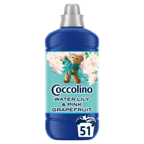 Coccolino Perfume & Care Water Lily & Pink Grapefruit öblítőkoncentrátum 51 mosás 1275 ml termékhez kapcsolódó kép