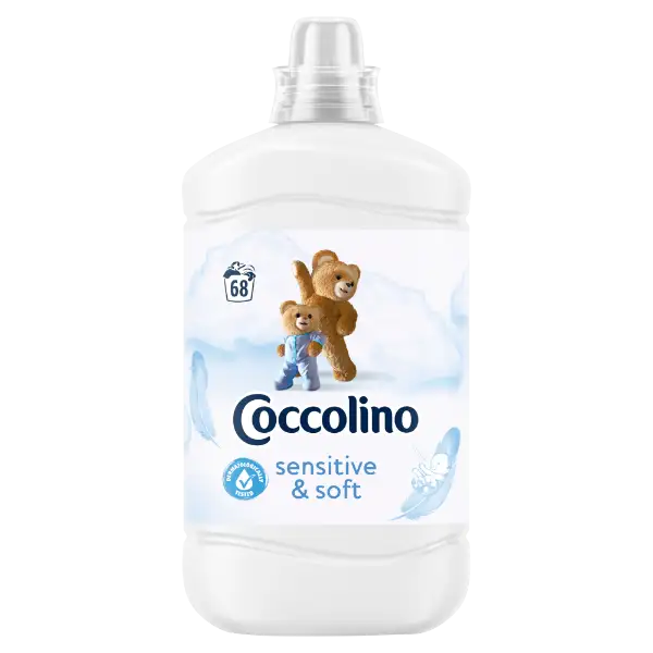 Coccolino Sensitive & Soft öblítőkoncentrátum 68 mosás 1700 ml termékhez kapcsolódó kép