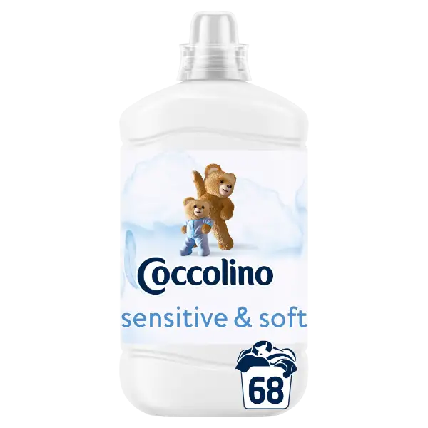 Coccolino Sensitive & Soft öblítőkoncentrátum 68 mosás 1700 ml termékhez kapcsolódó kép