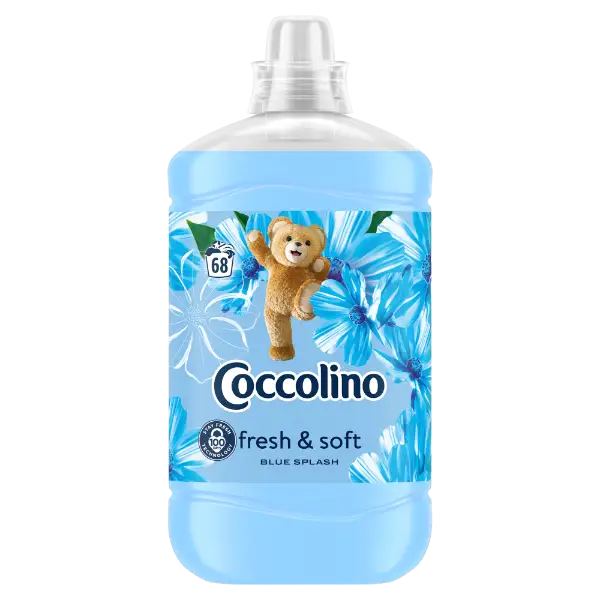 Coccolino Fresh & Soft Blue Splash öblítőkoncentrátum 68 mosás 1700 ml termékhez kapcsolódó kép