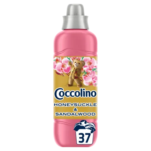Coccolino Perfume & Care Honeysuckle & Sandalwood öblítőkoncentrátum 37 mosás 925 ml termékhez kapcsolódó kép