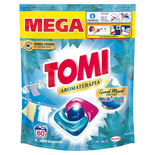 Tomi Aromaterápia Lótusz Power mosószer kapszula 60 mosás 720 g termékhez kapcsolódó kép