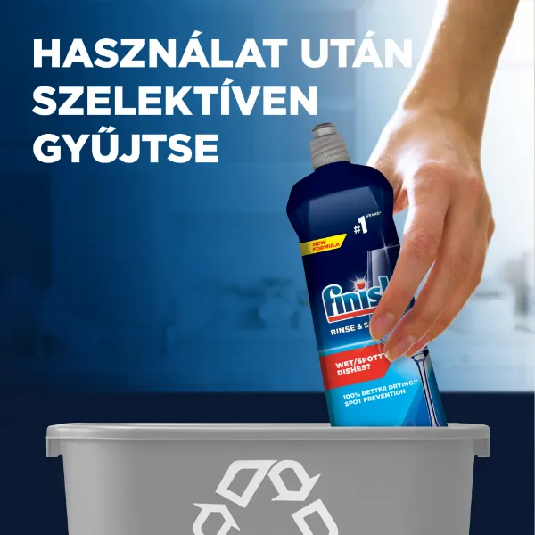 Finish Shine and Protect Regular gépi öblítőszer 800 ml termékhez kapcsolódó kép