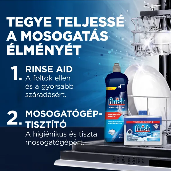Finish Shine and Protect Regular gépi öblítőszer 800 ml termékhez kapcsolódó kép
