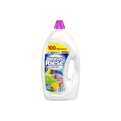 Weisser Riese folyékony mosószer 100 mosás 4,5 liter Color Gel termékhez kapcsolódó kép