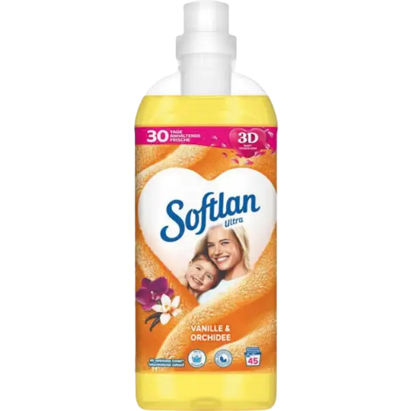 Softlan öblítő 45 mosás 1 Liter Ultra Vanilla&Orchidee termékhez kapcsolódó kép
