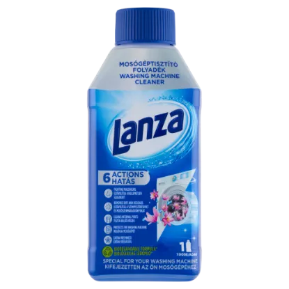 Lanza mosógéptisztító folyadék 250 ml termékhez kapcsolódó kép