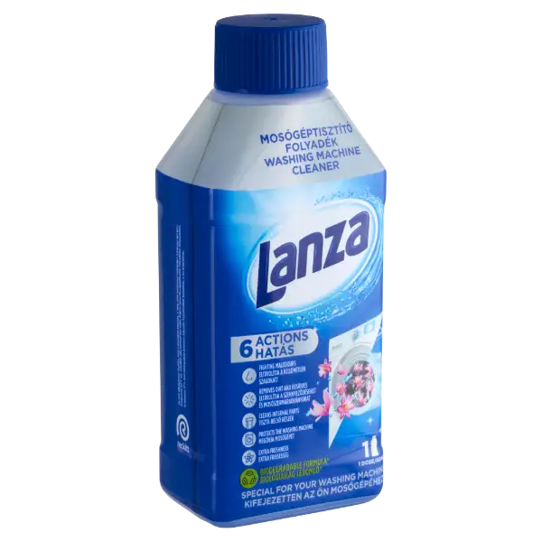 Lanza mosógéptisztító folyadék 250 ml termékhez kapcsolódó kép