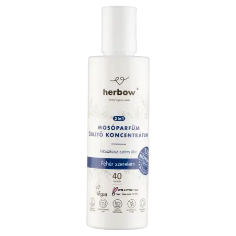 Herbow 2in1 Fehér Szerelem mosóparfüm öblítő koncentrátum 40 mosás 200 ml termékhez kapcsolódó kép