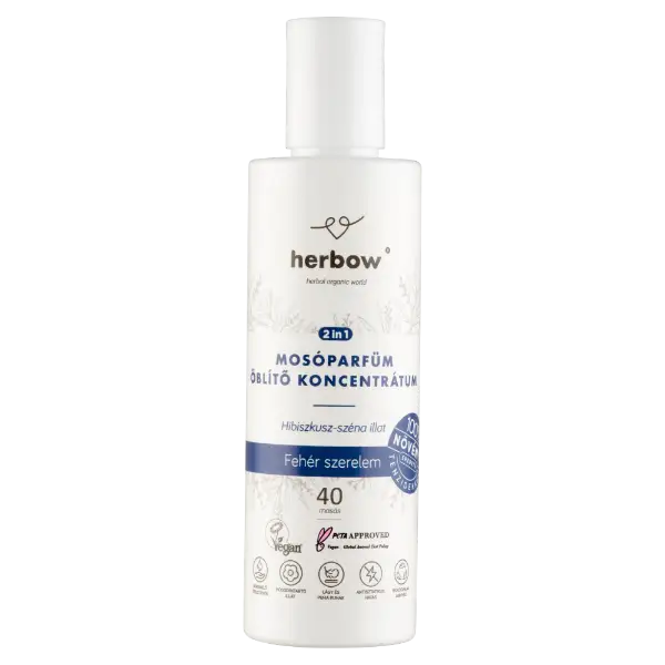 Herbow 2in1 Fehér Szerelem mosóparfüm öblítő koncentrátum 40 mosás 200 ml termékhez kapcsolódó kép