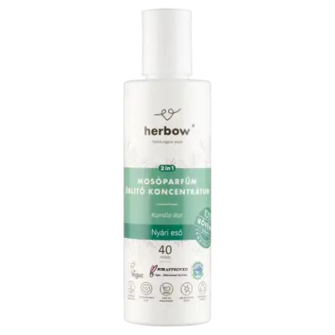 Herbow 2in1 Nyári Eső mosóparfüm öblítő koncentrátum 40 mosás 200 ml termékhez kapcsolódó kép