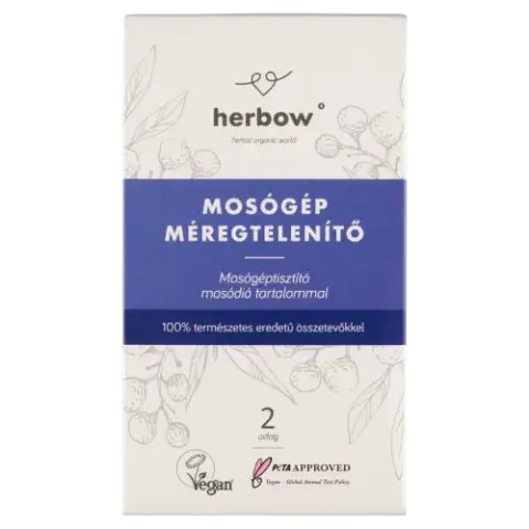 Herbow mosógép méregtelenítő 2 x 100 g termékhez kapcsolódó kép