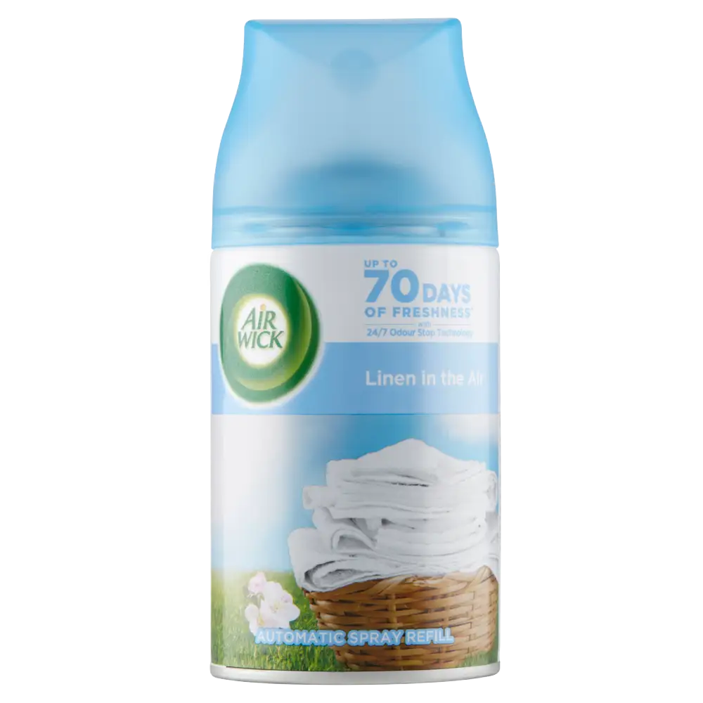 Air Wick Freshmatic Frissen Mosott Ruha automata légfrissítő spray utántöltő 250 ml