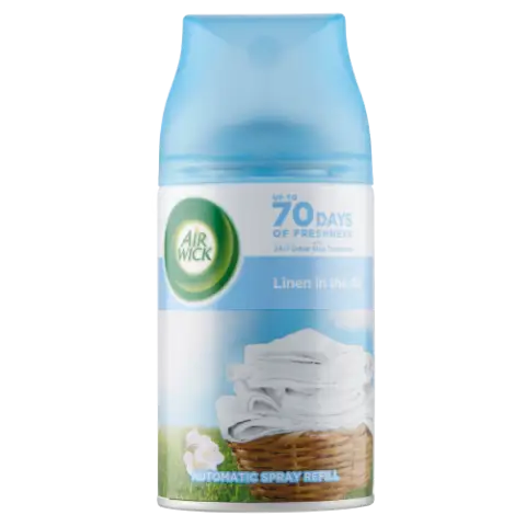 Air Wick Freshmatic Frissen Mosott Ruha automata légfrissítő spray utántöltő 250 ml termékhez kapcsolódó kép