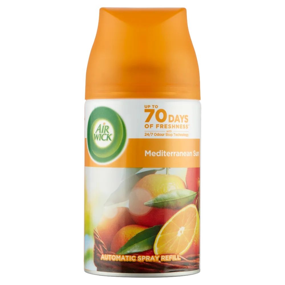 Air Wick Freshmatic Mediterrán Nyár automata légfrissítő spray utántöltő 250 ml
