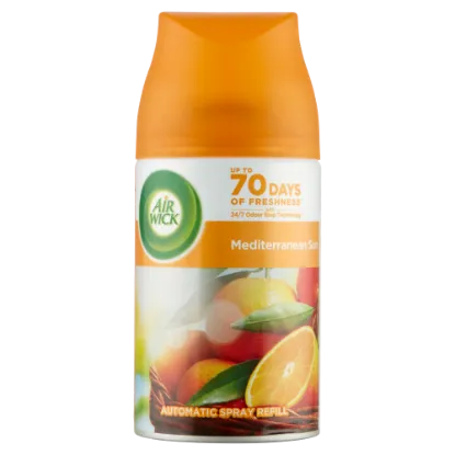 Air Wick Freshmatic Mediterrán Nyár automata légfrissítő spray utántöltő 250 ml termékhez kapcsolódó kép