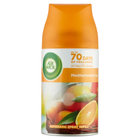 Air Wick Freshmatic Mediterrán Nyár automata légfrissítő spray utántöltő 250 ml termékhez kapcsolódó kép