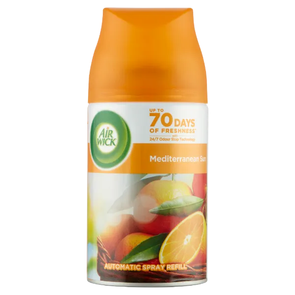 Air Wick Freshmatic Mediterrán Nyár automata légfrissítő spray utántöltő 250 ml termékhez kapcsolódó kép