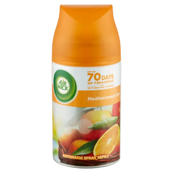 Air Wick Freshmatic Mediterrán Nyár automata légfrissítő spray utántöltő 250 ml termékhez kapcsolódó kép