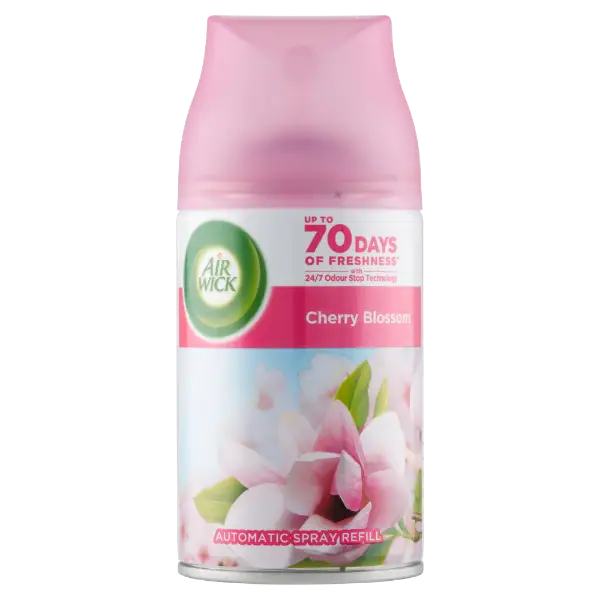 Air Wick Freshmatic Cseresznyevirág automata légfrissítő spray utántöltő 250 ml termékhez kapcsolódó kép