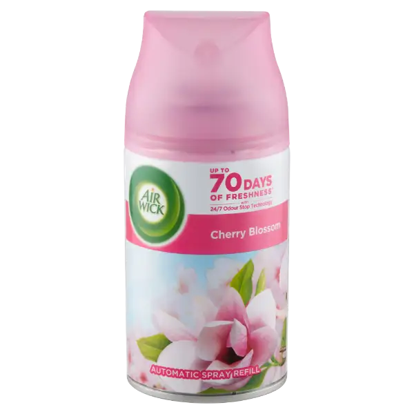 Air Wick Freshmatic Cseresznyevirág automata légfrissítő spray utántöltő 250 ml termékhez kapcsolódó kép