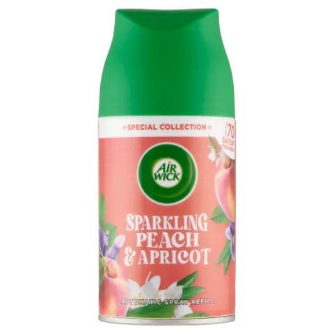 Air Wick Freshmatic Automata légfrissítő spray utántöltő, Pezsgő Őszibarack és Sárgabarack, 250ml termékhez kapcsolódó kép