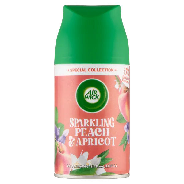 Air Wick Freshmatic Automata légfrissítő spray utántöltő, Pezsgő Őszibarack és Sárgabarack, 250ml termékhez kapcsolódó kép