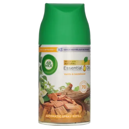 Air Wick Freshmatic Automata légfrissítő spray utántöltő, Vanília és Szantálfa, 250ml termékhez kapcsolódó kép