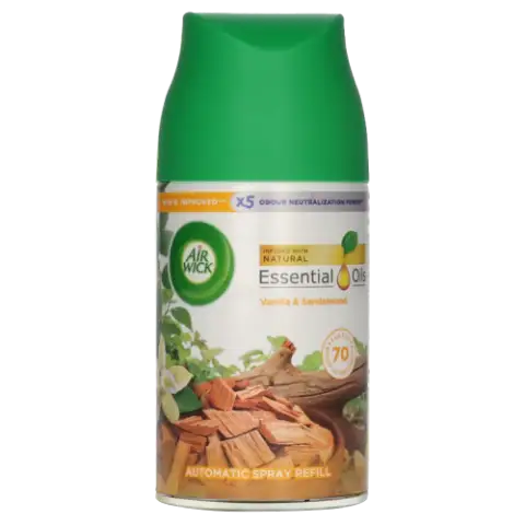Air Wick Freshmatic Automata légfrissítő spray utántöltő, Vanília és Szantálfa, 250ml termékhez kapcsolódó kép