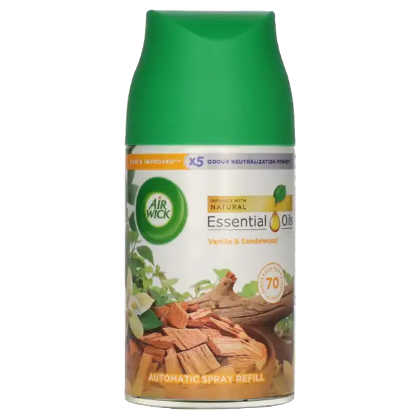 Air Wick Freshmatic Automata légfrissítő spray utántöltő, Vanília és Szantálfa, 250ml termékhez kapcsolódó kép