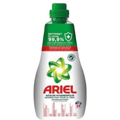 Ariel fertőtlenítő mosóadalék 1liter 25 mosás Hygiene Rinse termékhez kapcsolódó kép