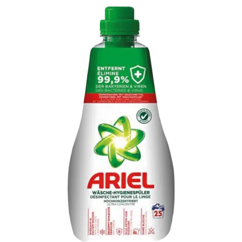 Ariel fertőtlenítő mosóadalék 1liter 25 mosás Hygiene Rinse termékhez kapcsolódó kép