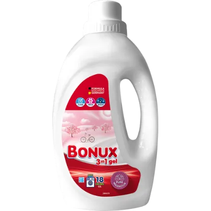 BONUX folyékony mosószer Pure Magnolia színes ruhákhoz 18 mosás 0,9 l termékhez kapcsolódó kép