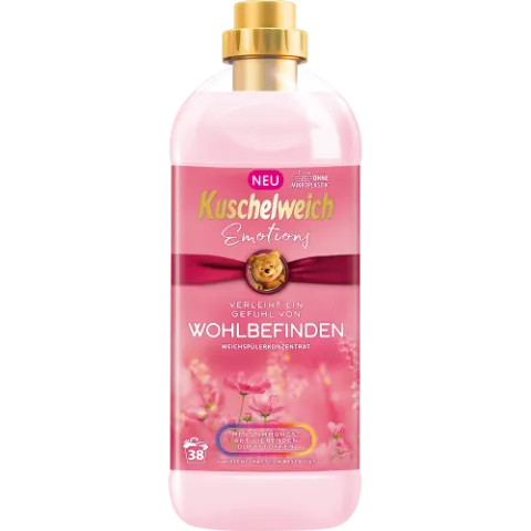 Kuschelweich öblítő 38 mosás 1 liter Emotions Wohlbefinden termékhez kapcsolódó kép