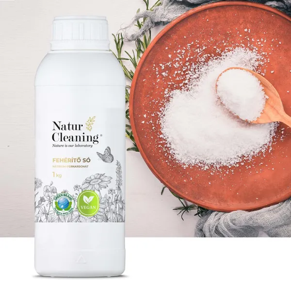 NaturCleaning Fehérítő só (Nátrium-perkarbonát) 1 kg termékhez kapcsolódó kép