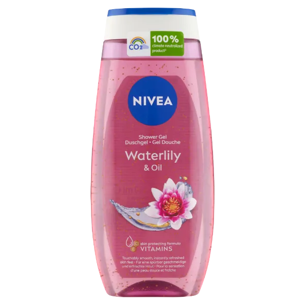 NIVEA Waterlily & Oil frissítő hatású tusfürdő 250 ml termékhez kapcsolódó kép