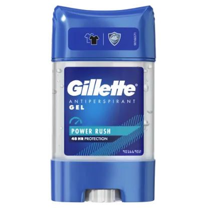 Gillette Power Rush Izzadásgátló Dezodor Zselés  Férfiaknak termékhez kapcsolódó kép
