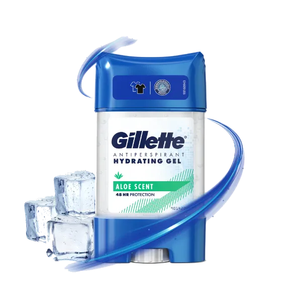 Gillette Aloé Izzadásgátló Dezodor Hidratáló Gél Férfiaknak termékhez kapcsolódó kép