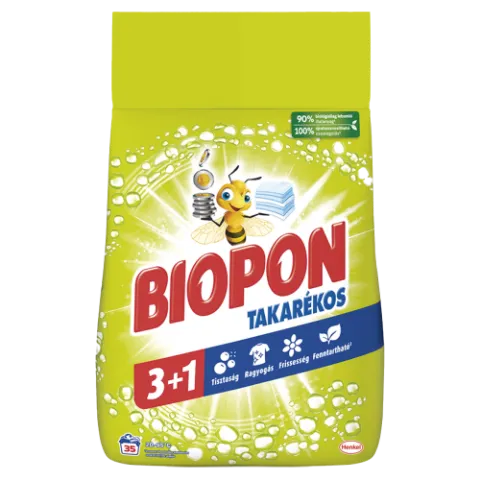 Biopon  mosószer fehér és színes ruhákhoz 35 mosás 2,10 kg termékhez kapcsolódó kép