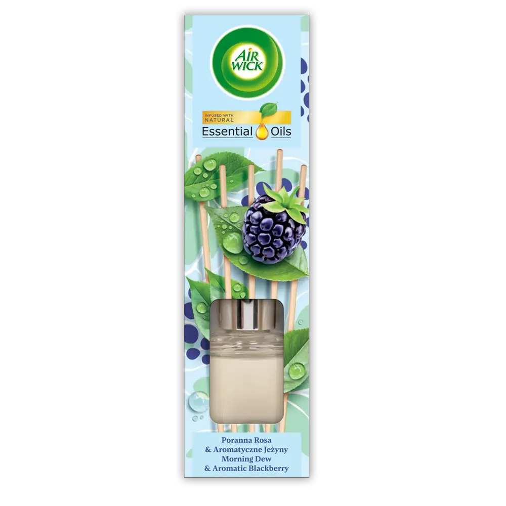 Air Wick pálcikás illatosító, Morning dew & Berry illat, 40ml