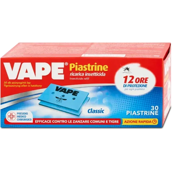 Vape Szúnyogirtó lap  30 lap / 360 h termékhez kapcsolódó kép