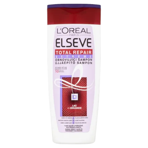 ĽOréal Paris Elseve Total Repair Extreme újjáépítő sampon 250 Ml termékhez kapcsolódó kép