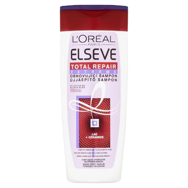 ĽOréal Paris Elseve Total Repair Extreme újjáépítő sampon 250 Ml termékhez kapcsolódó kép