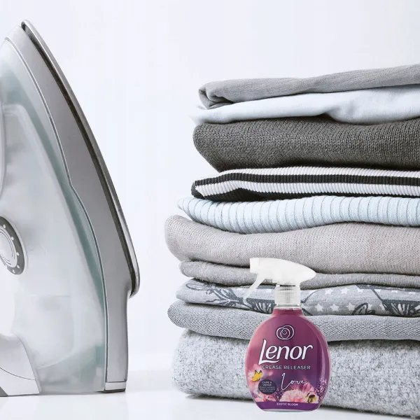 Lenor gyűrődés kisimító spray 500ml Love Exotic Bloom termékhez kapcsolódó kép