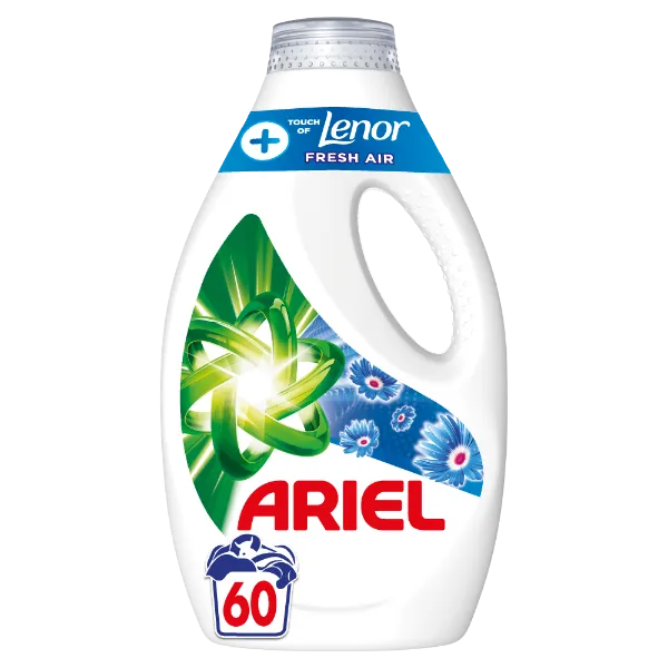 Ariel Folyékony Mosószer 3l, 60 Mosáshoz, +Touch Of Lenor Fresh Air termékhez kapcsolódó kép