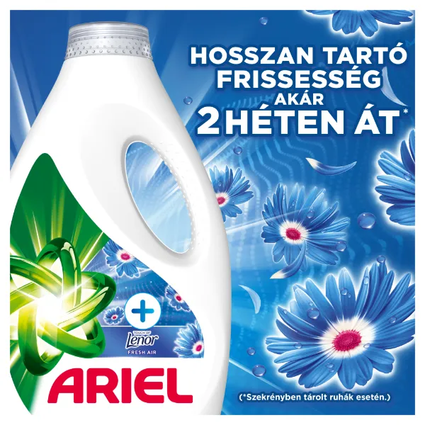 Ariel Folyékony Mosószer 3l, 60 Mosáshoz, +Touch Of Lenor Fresh Air termékhez kapcsolódó kép