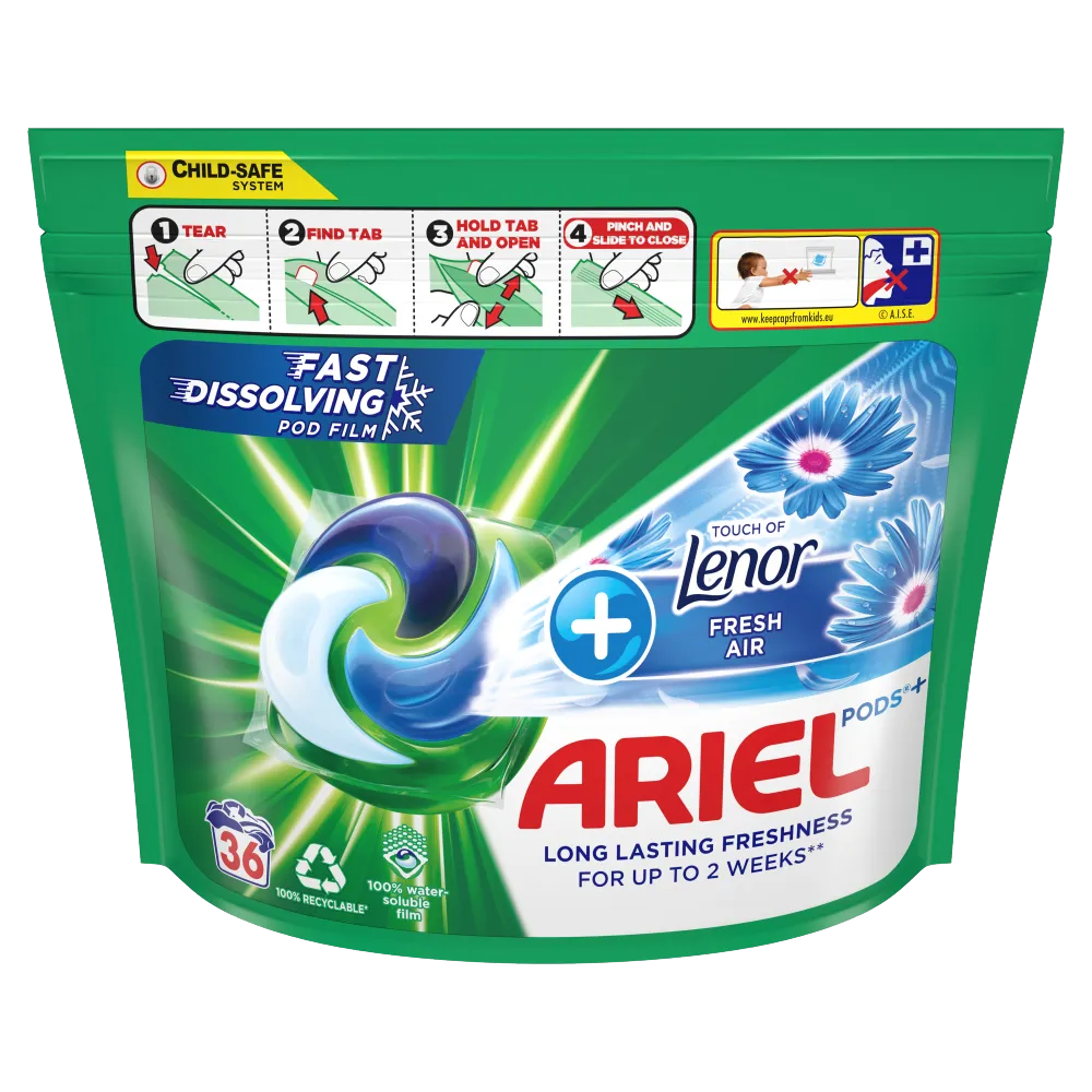 Ariel All-in-1 PODS Mosókapszula 36 Mosáshoz