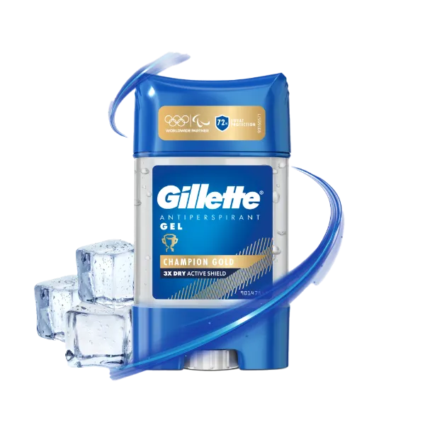 Gillette Champion Gold Izzadásgátló Gél Dezodor Férfiaknak, 70 ml termékhez kapcsolódó kép