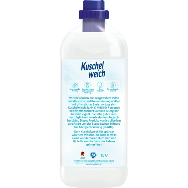 Kuschelweich Sanft&Mild öblítő 38 mosás 1 l termékhez kapcsolódó kép